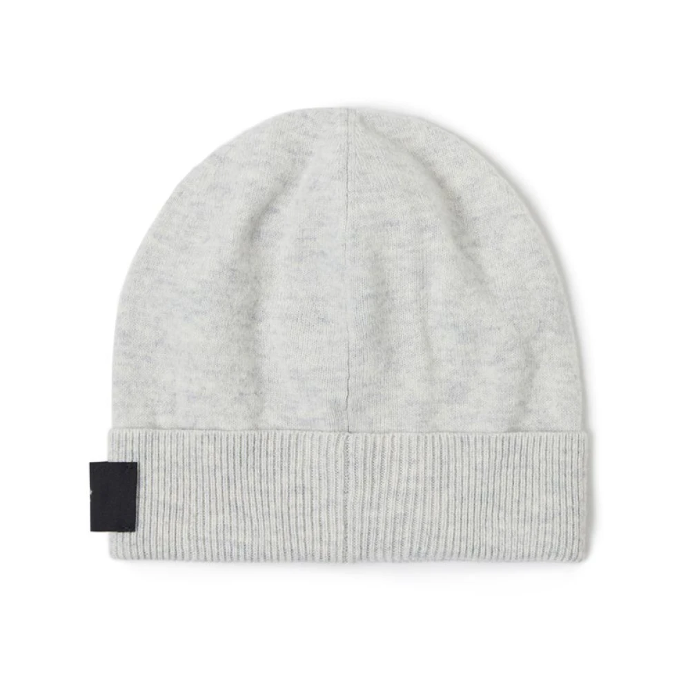 Iceberg Luxe Cashmere Beanie Muts Gray Dames