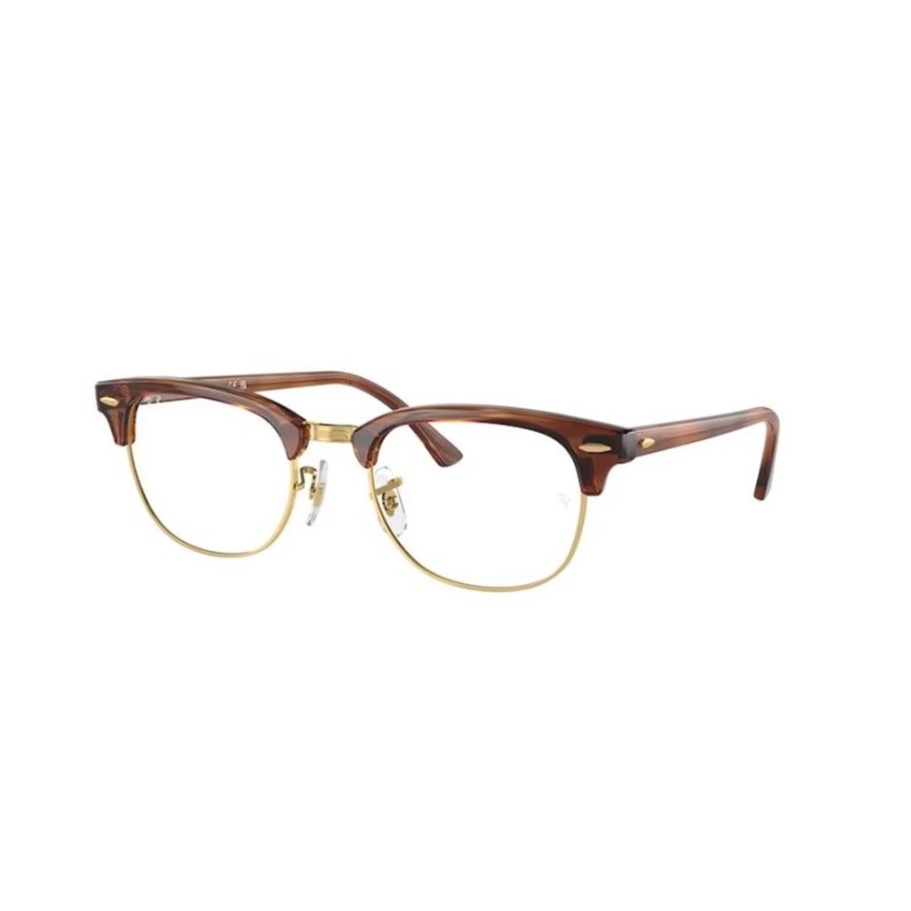 Ray-Ban Clubmaster Rx5154 8375 Optical Frame - Unisex - Glasses - Brown - 53 Mm - Accessories