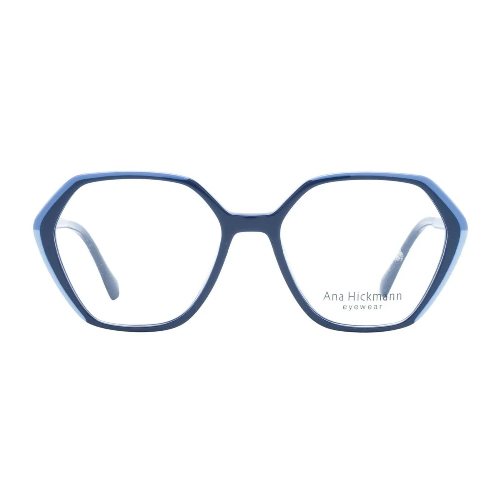 Ana Hickmann Blauwe Acetaat Optische Frames voor Vrouwen Blue Dames