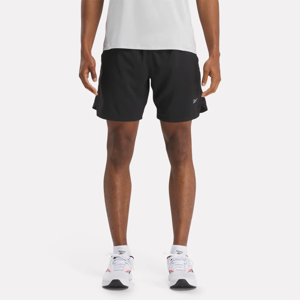 Reebok Prestatie Hardloopshorts voor Actieve Levensstijl Black Heren