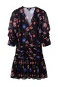 print-v-neck-dress-with-3-4-sleeves