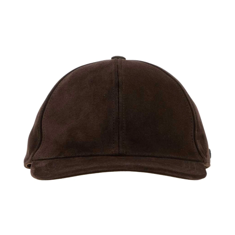 Valentino Garavani Brown Hats & Caps, Male, 60 Cm, Vlogo Signature Baseball Cap