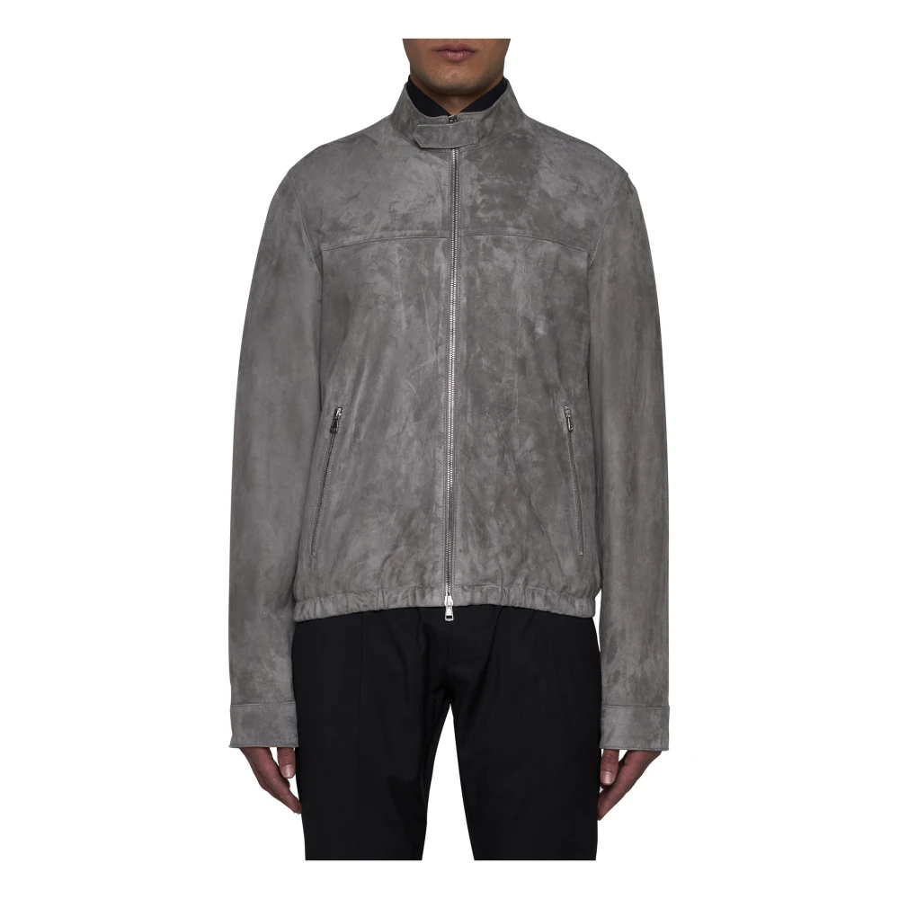 Low Brand Trendy Coats Assortment Gray Heren