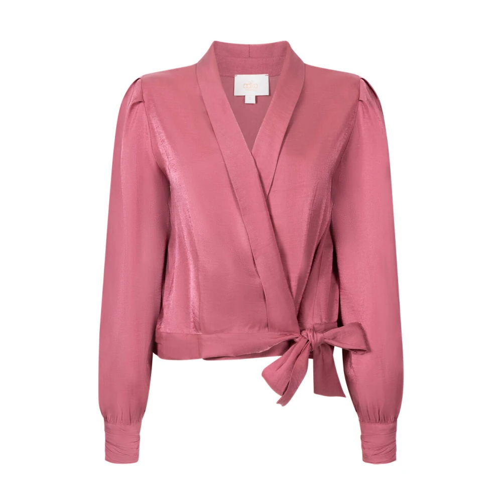 Aaiko Lange Mouw Top Donna VIS 355 Red Dames