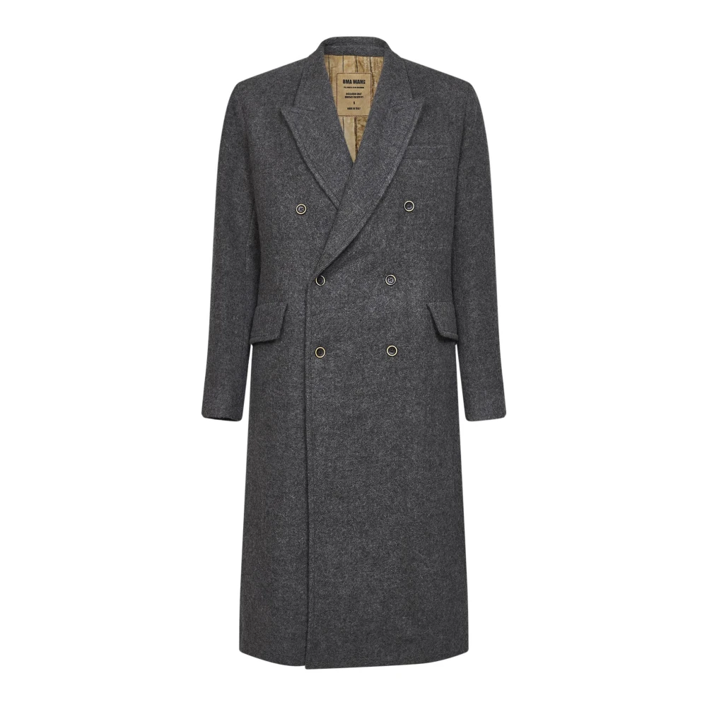 Uma Wang Uomo Grigio Cappotti, M, New,