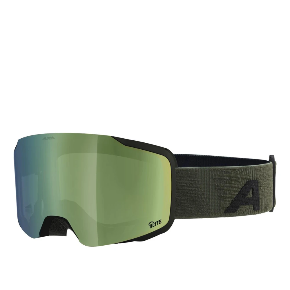 Alpina Stijlvolle Ski Accessoires voor de Piste Green Unisex