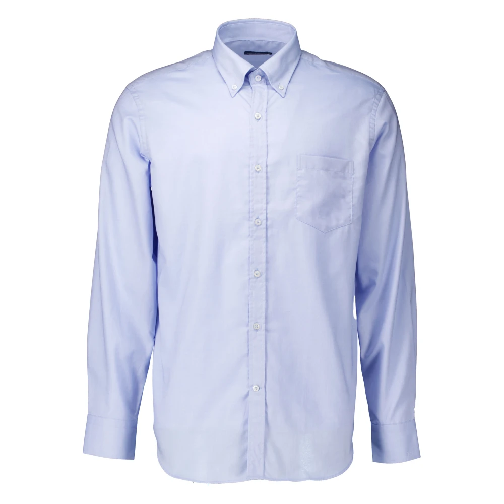 PAUL & SHARK Lichtblauw overhemd lange mouw Blue Heren
