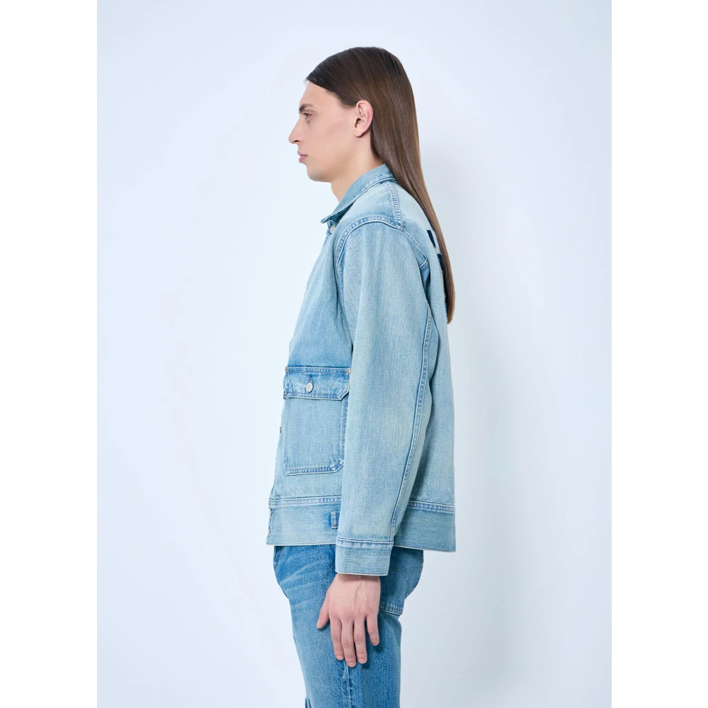 Levi's MIJ Utility Trucker Jacket Blue Heren
