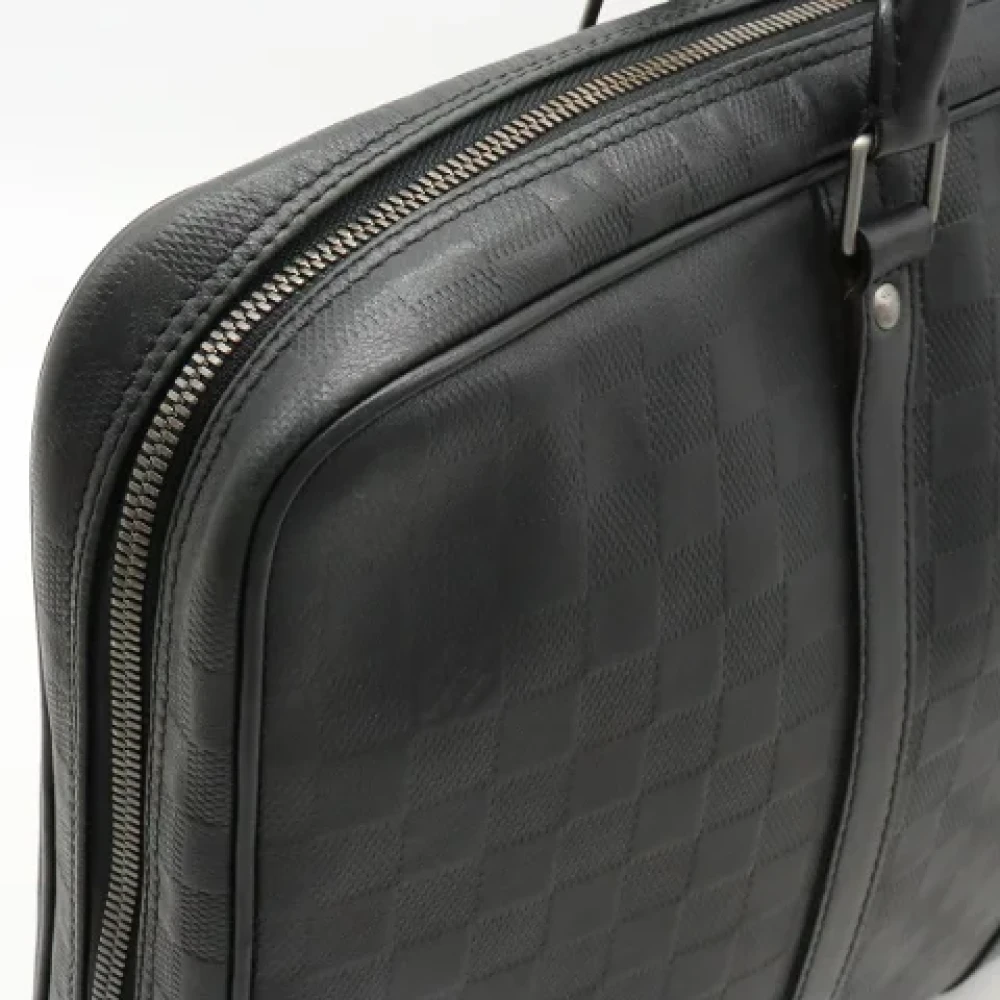 Louis Vuitton Vintage Pre-owned Leather louis-vuitton-bags Black Dames