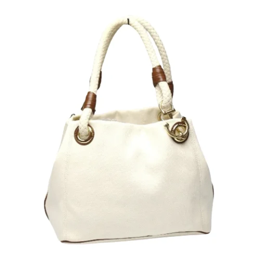 Michael Kors Pre-owned Canvas totes White Dames