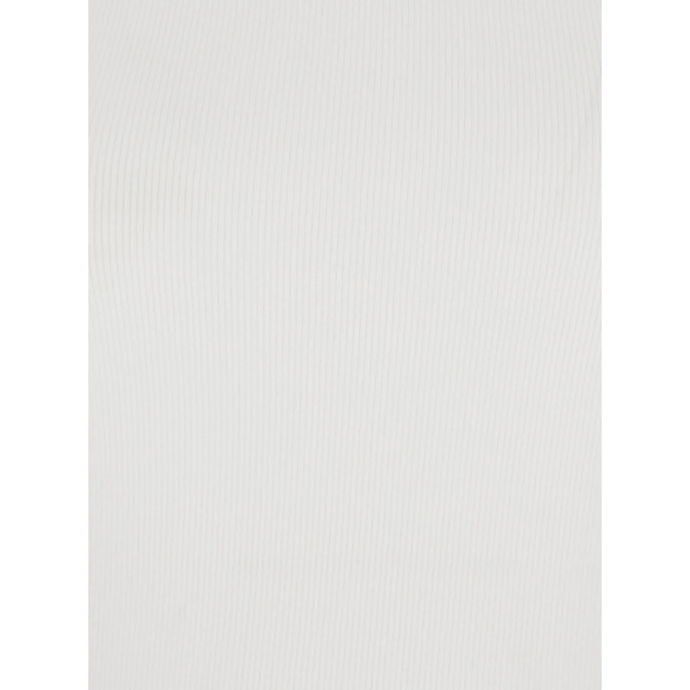 adriano goldschmied Witte Logo Achterkant Top Modal Mix White Dames