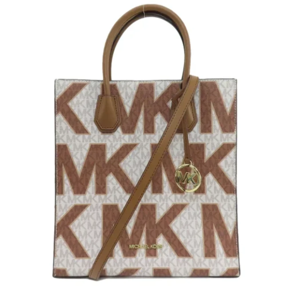 Michael Kors Pre-owned Plastic handbags Brown Dames