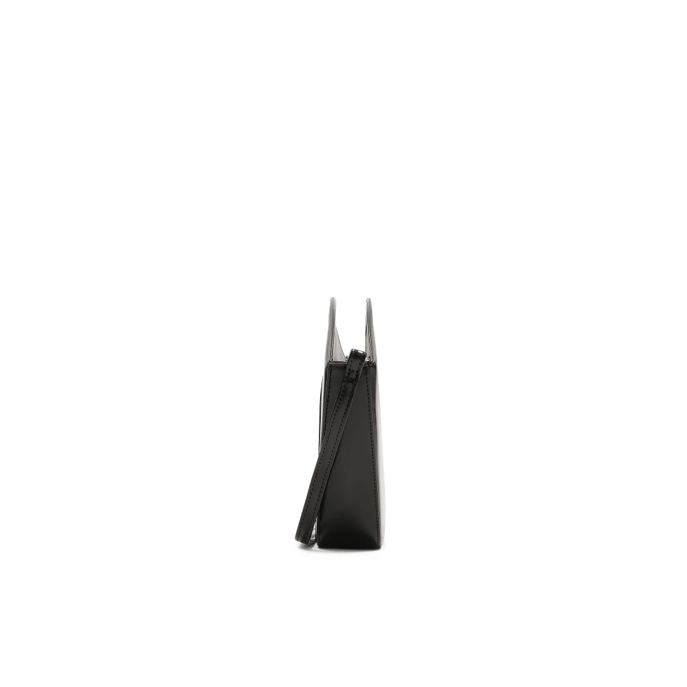 Kazar Studio Zwarte handtas met stijve constructie Black Dames