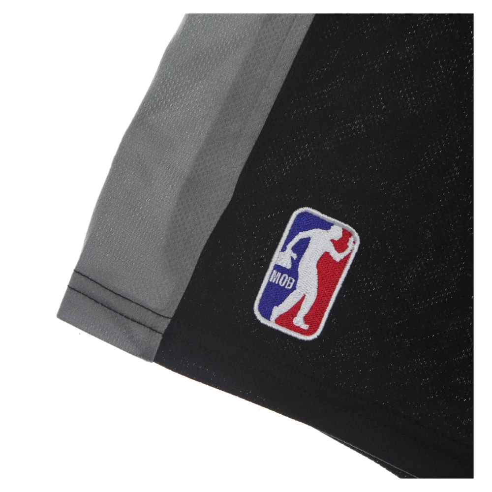 Propaganda Mesh Basketbalshorts Zwart Geborduurde Patch Black Heren