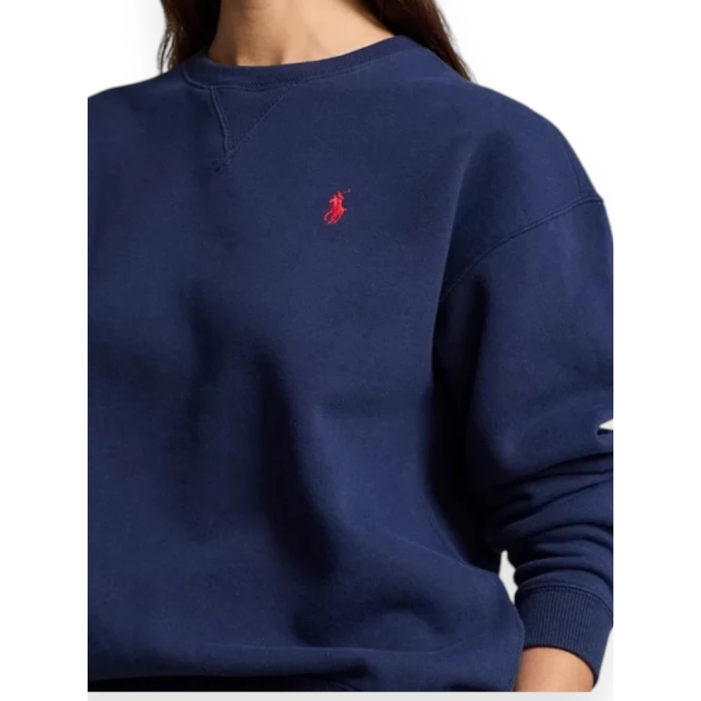 Polo Ralph Lauren Casual Sweatshirt met stijl Felpe Blue Dames