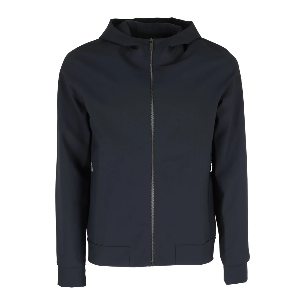 RRD Winter Hoodie Fleece Rits Jas Blue Heren