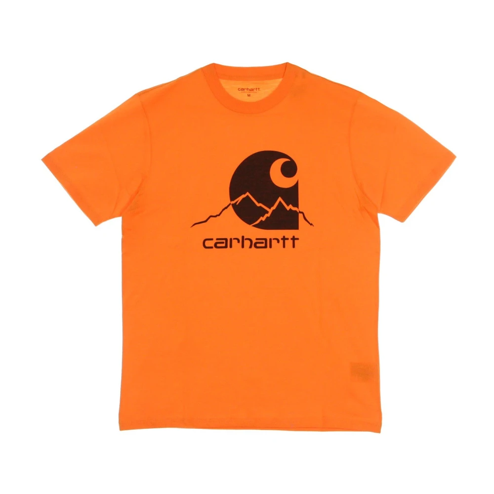 Carhartt WIP Clockwork Orange Outdoor T-shirt Orange Heren