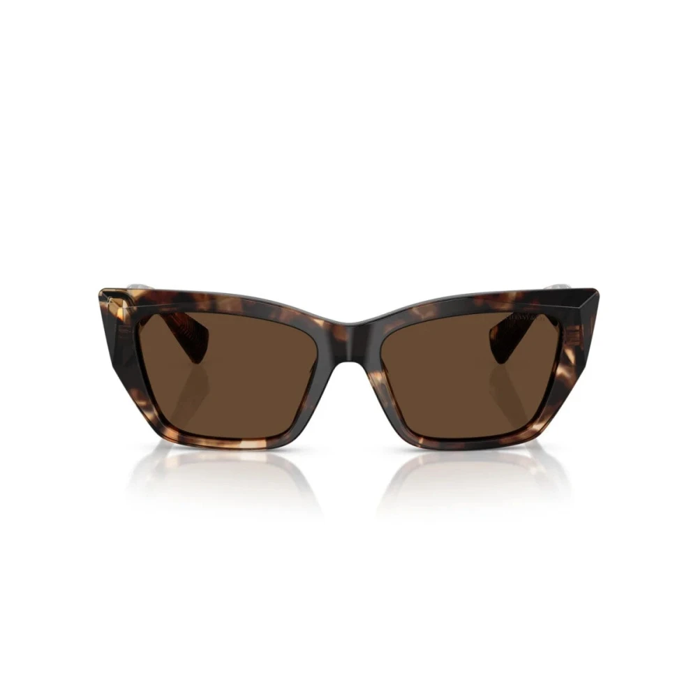 Tiffany Women's Brown Sunglasses, 54 Mm, Stylish Sunglasses With Unique Design