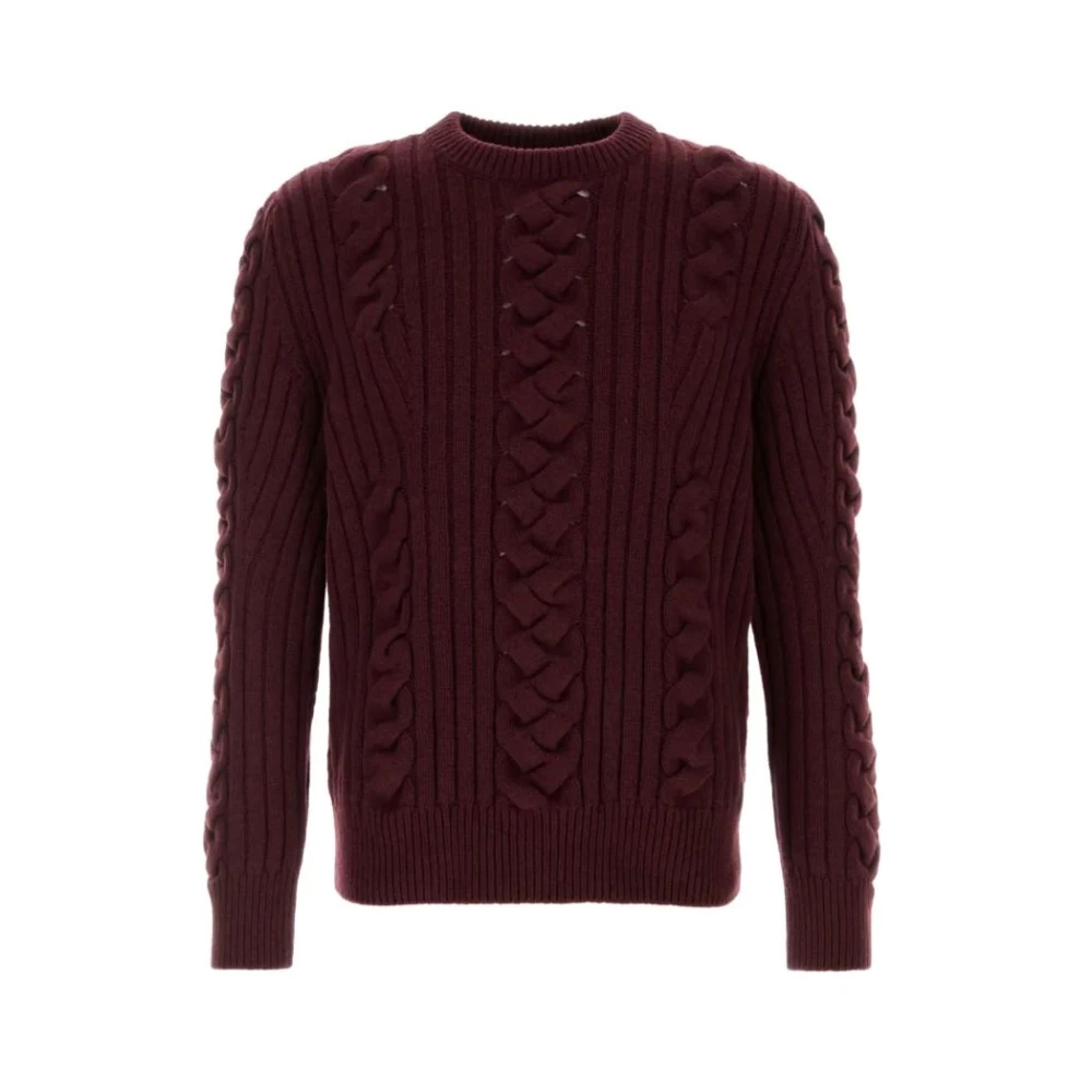 Alexander Mcqueen Men's Brown Stylish Sweaters Collection