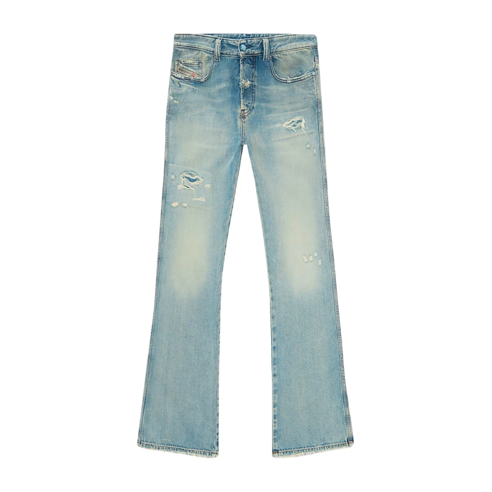 Diesel Men's Blue Flare Jeans, W36, 1998 D-Buck Jeans