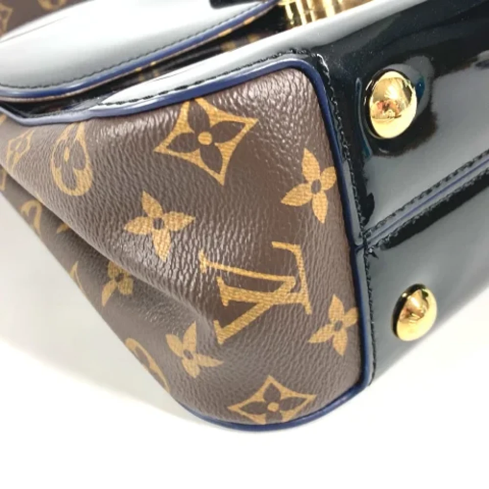 Louis Vuitton Vintage Pre-owned Cotton louis-vuitton-bags Black Dames