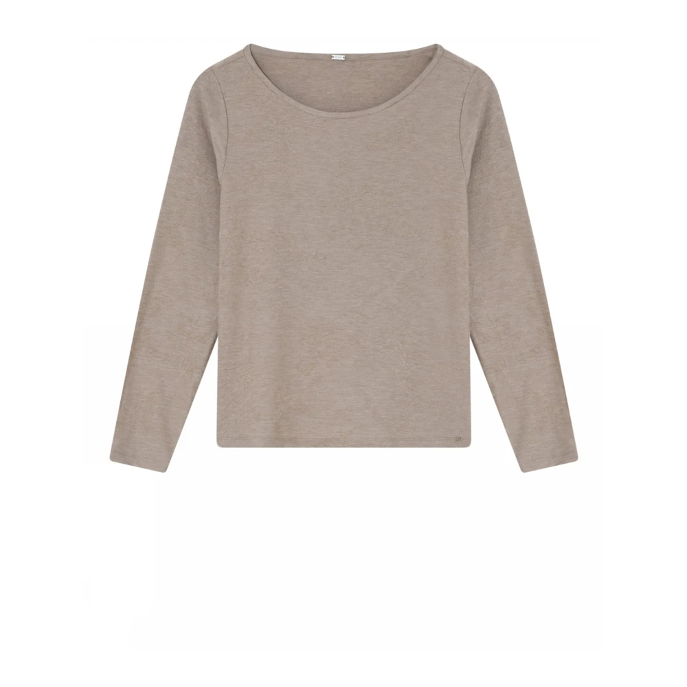 Gustav Vrouw Bruin Tops Dames, Xl, Long Sleeve Top