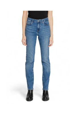 Blå Life Straight Jeans