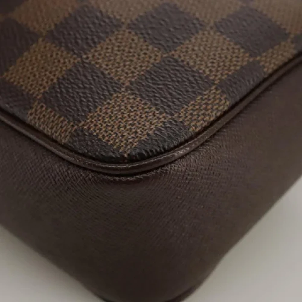 Louis Vuitton Vintage Pre-owned Canvas clutches Brown Dames