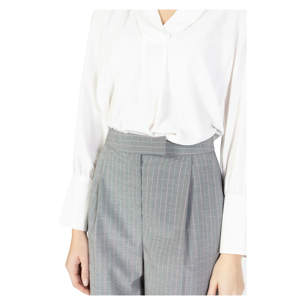 RINASCIMENTO Wijde Pijpen Broek Lente Zomer Collectie Gray Dames