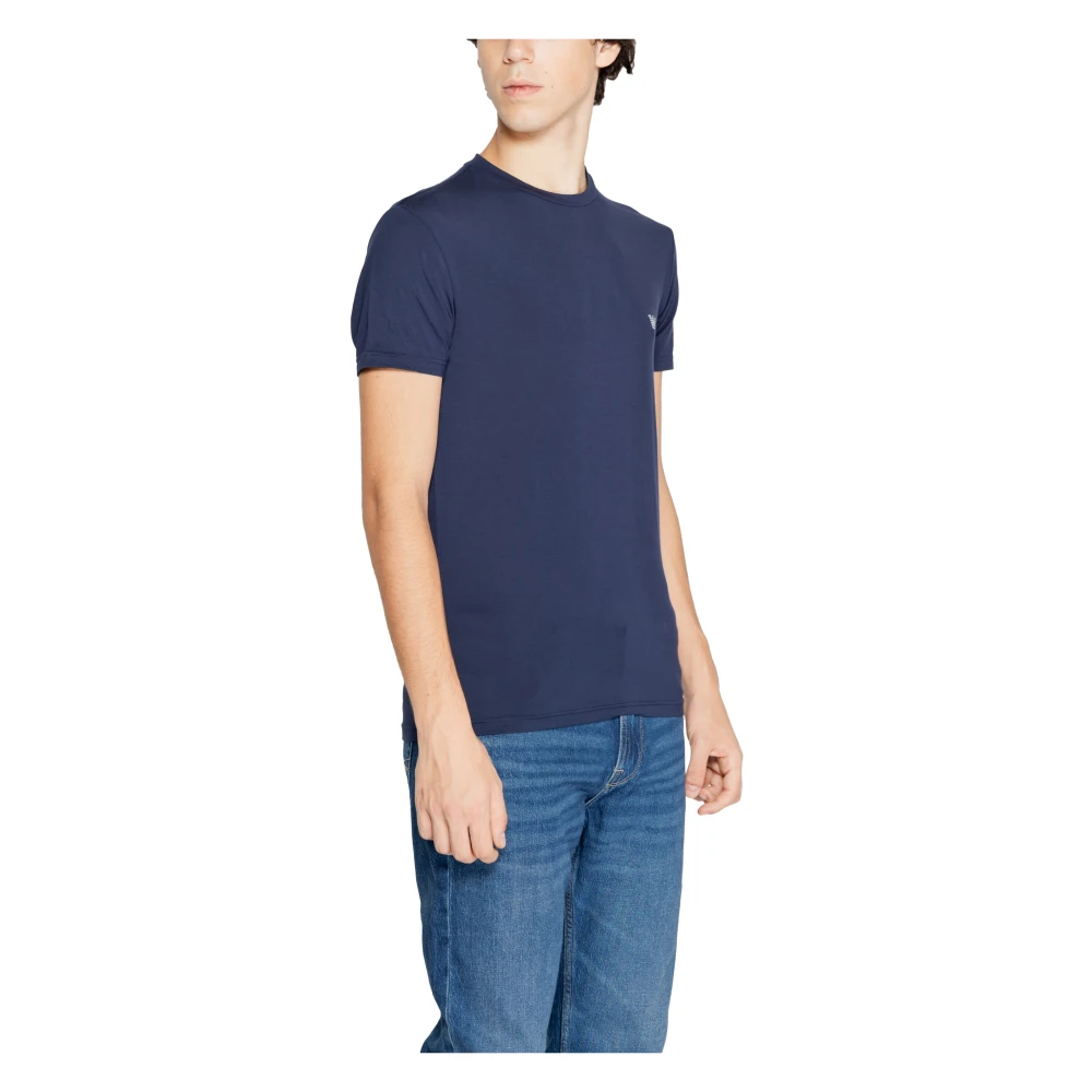 Emporio Armani Mannen Intieme Collectie Herfst Winter Modal Blue Heren