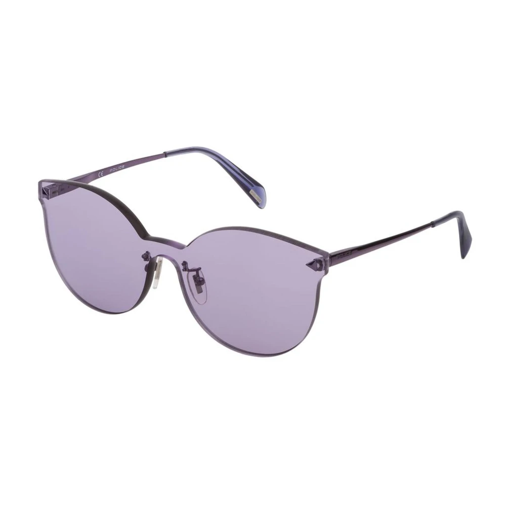 Police Women's Purple Sunglasses, One Size, Metal Sunglasses For