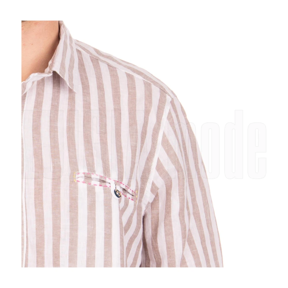 BOB Klassieke Overhemd Multicolor Heren