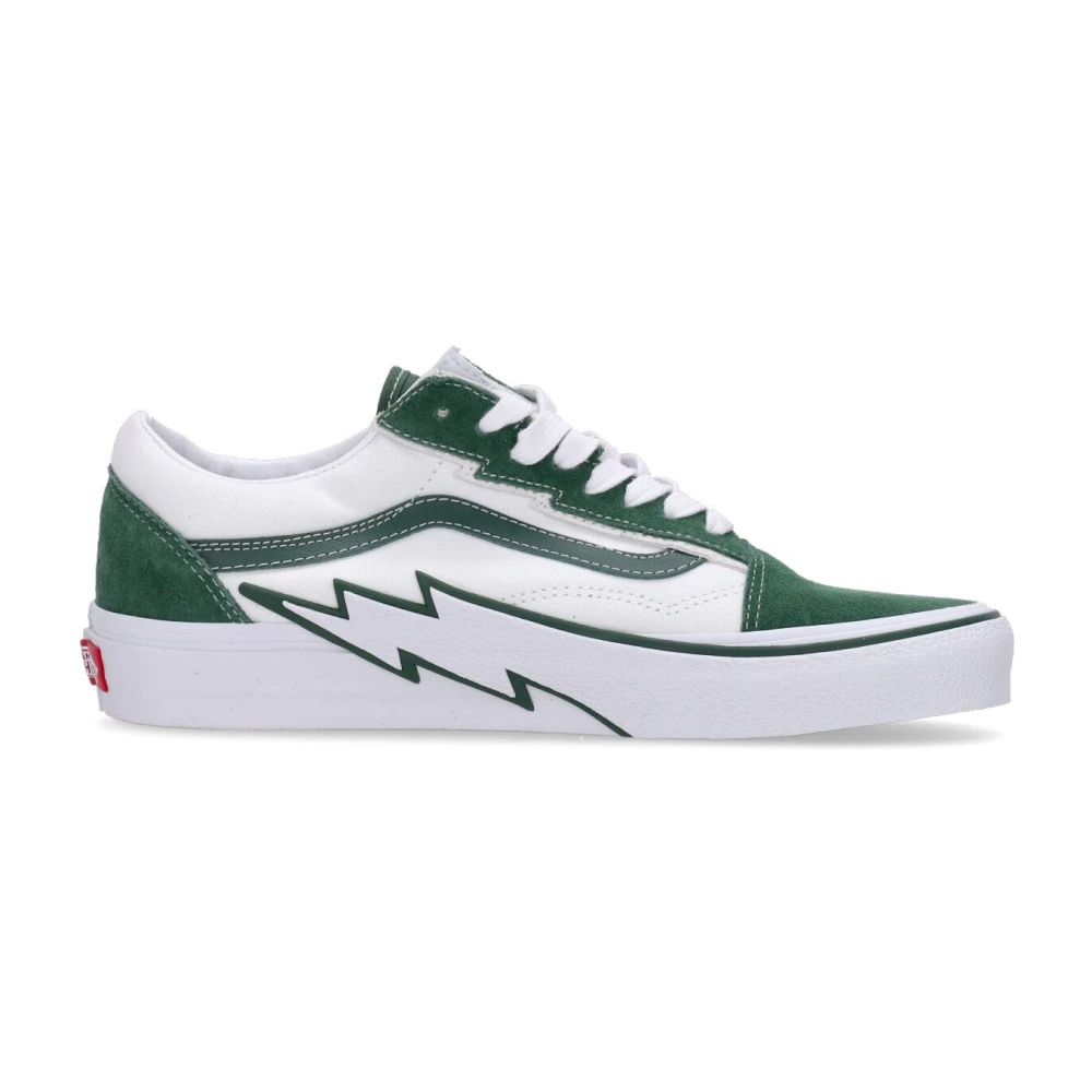 Vans Bolt 2 Tone Lage Sneaker Heren Schoenen Groen