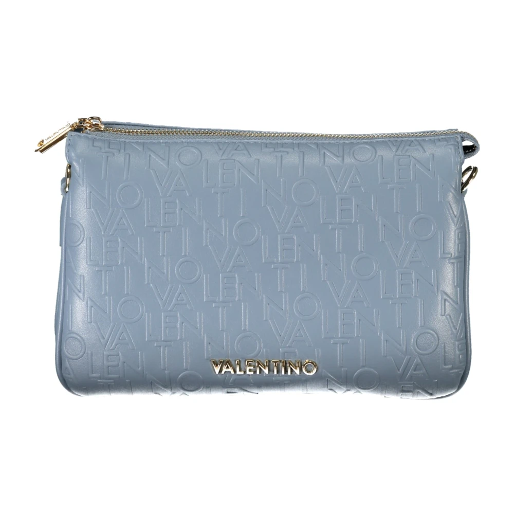 Valentino by Mario Valentino Blauwe Schoudertas met Afneembare Band Blue Dames