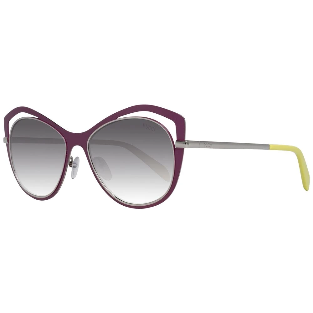 Pucci Women's Purple Butterfly Sunglasses Gradient Lens