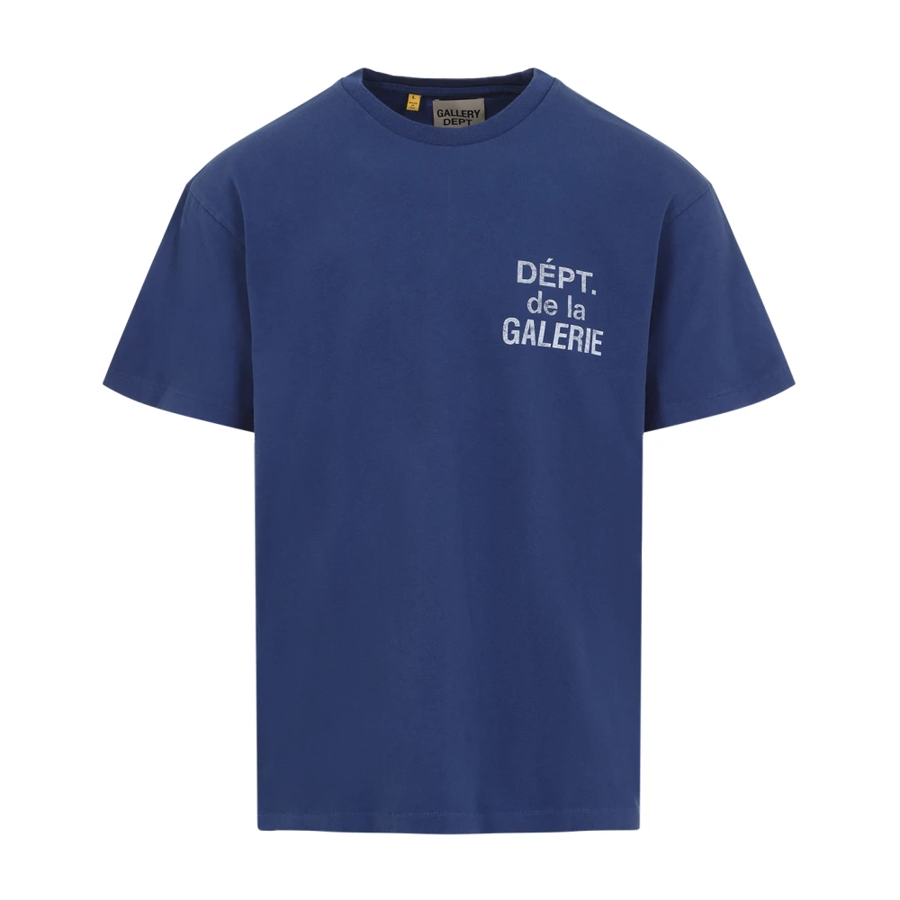 Gallery Dept. Blauw T-shirt Casual Stijl Blue Heren