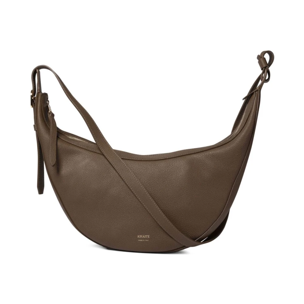 Khaite Groene Schoudertas met Gouden Hardware Green Dames