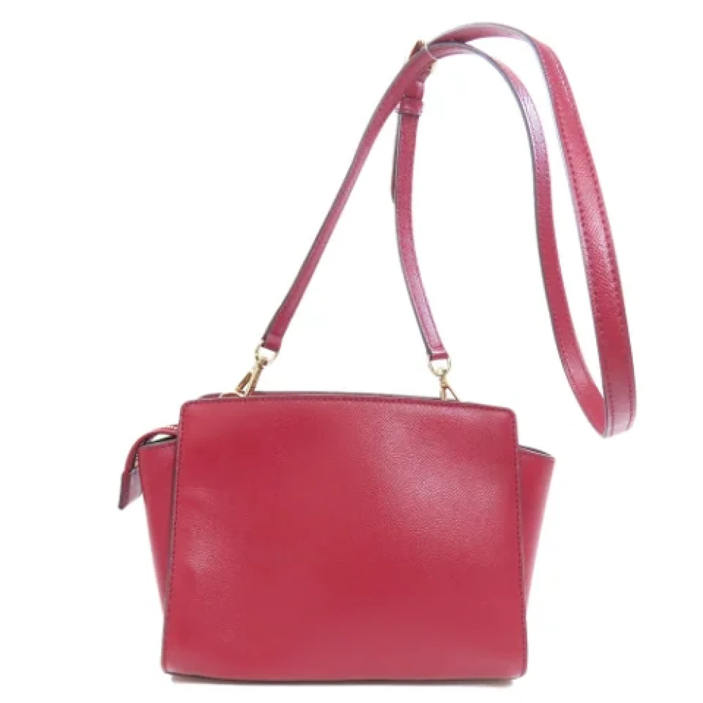 Michael Kors Pre-owned Plastic shoulder-bags Red Dames