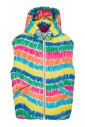 veste-sans-manches-a-capuche-multicolore-en-nylon
