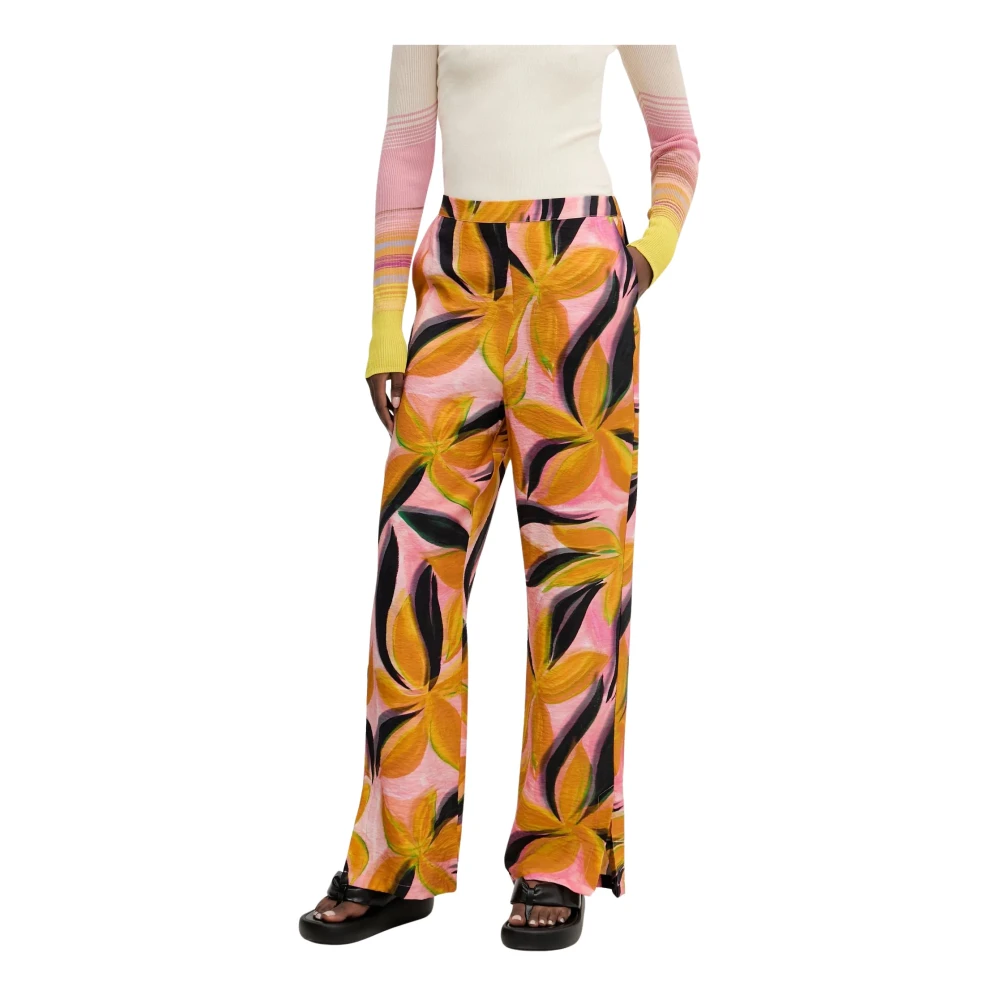 Desigual - Eos Weite Hose - Trousers - Damen - Mehrfarbig - Xl - Bild 2