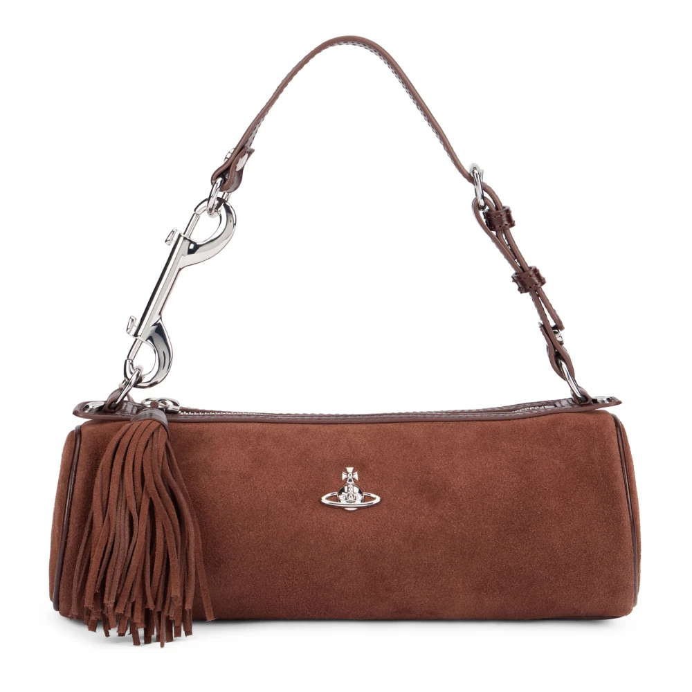Vivienne Westwood Women's Brown Cindy Cylinder Bag - Shoulder Bags - One Size - Bags
