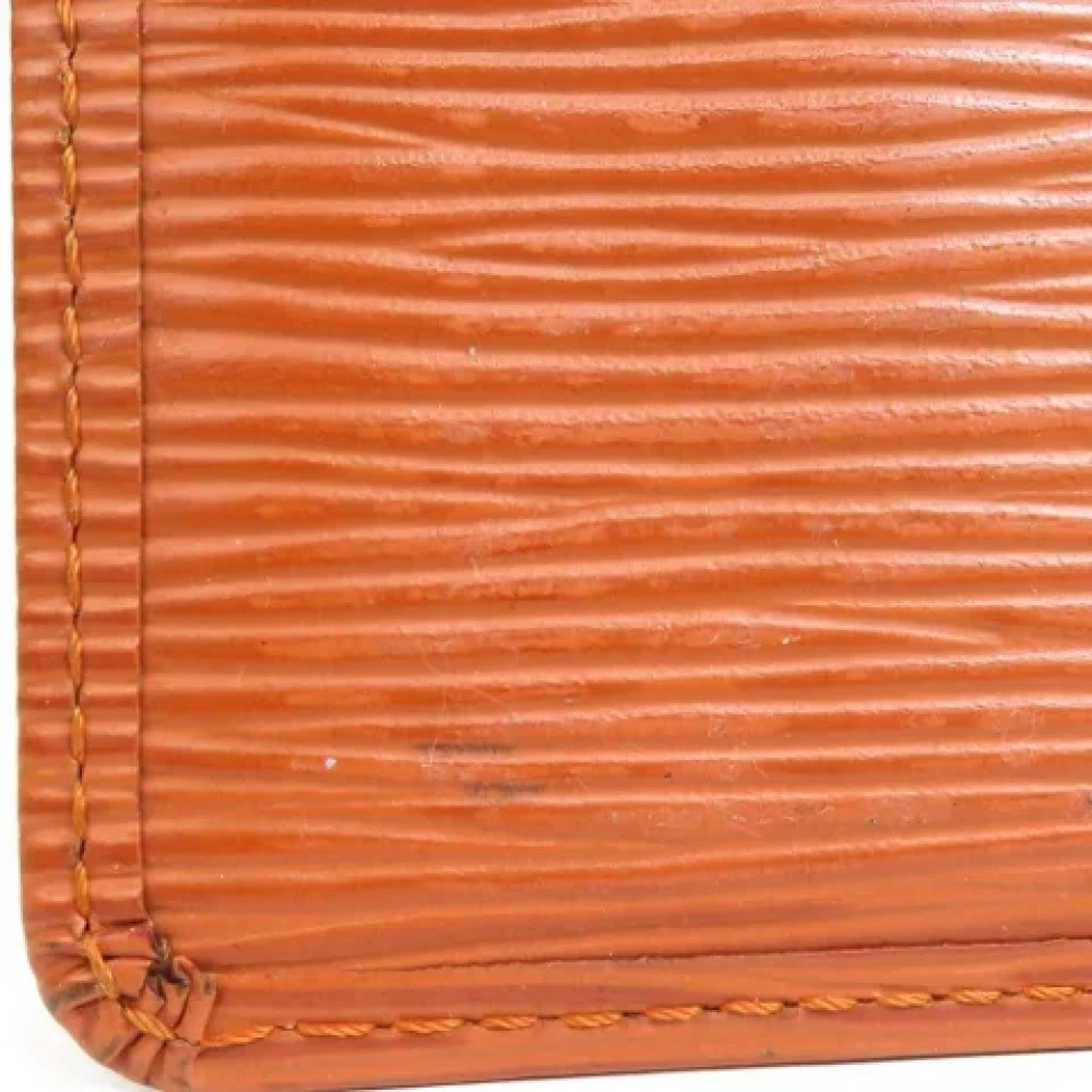 Louis Vuitton Vintage Pre-owned Leather key-holders Brown Dames