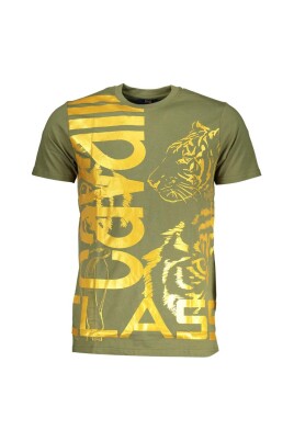 green-tiger-print-crew-neck-t-shirt
