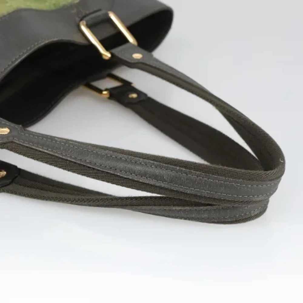 Louis Vuitton Vintage Pre-owned Canvas totes Green Dames
