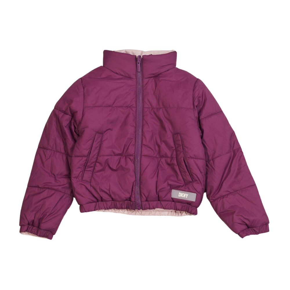 Dkny on sale purple coat