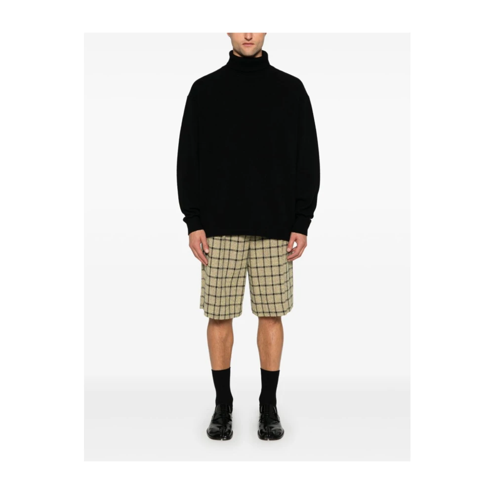 Dries Van Noten Wollen Coltrui met Zijrits Black Heren