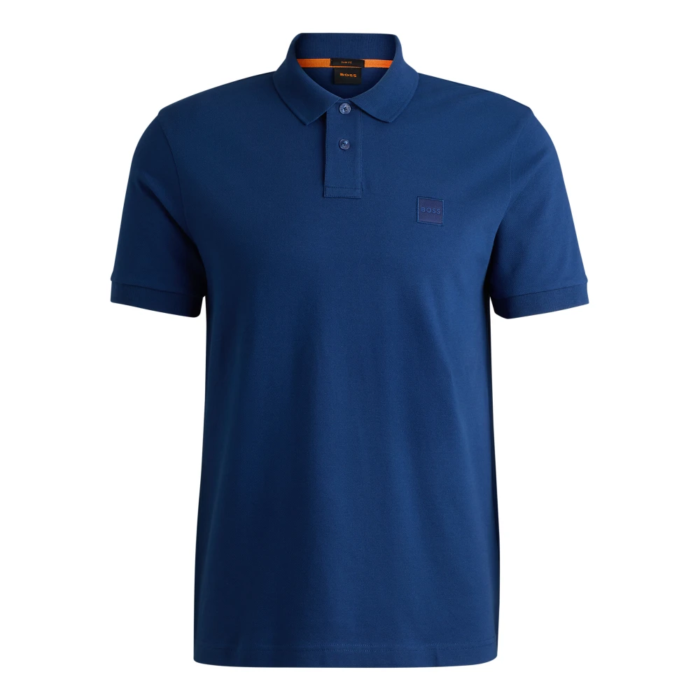 Hugo Boss Korte Mouw Polo Shirts Collectie Blue Heren