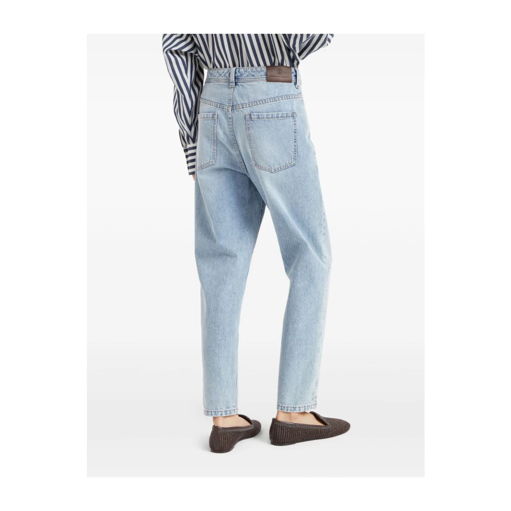 BRUNELLO CUCINELLI Stijlvolle Jeans voor Mannen Blue Dames