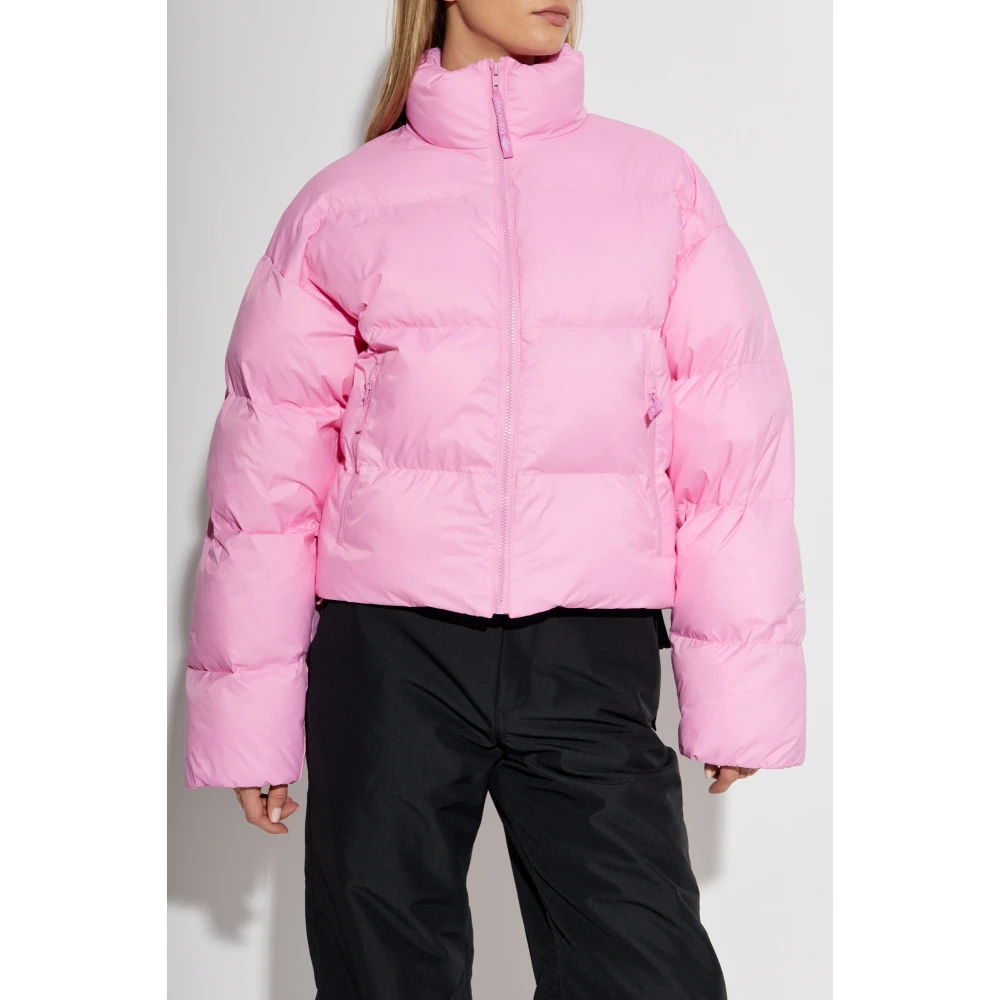 Balenciaga Gewatteerde jas uit de Skiwear collectie Pink Dames