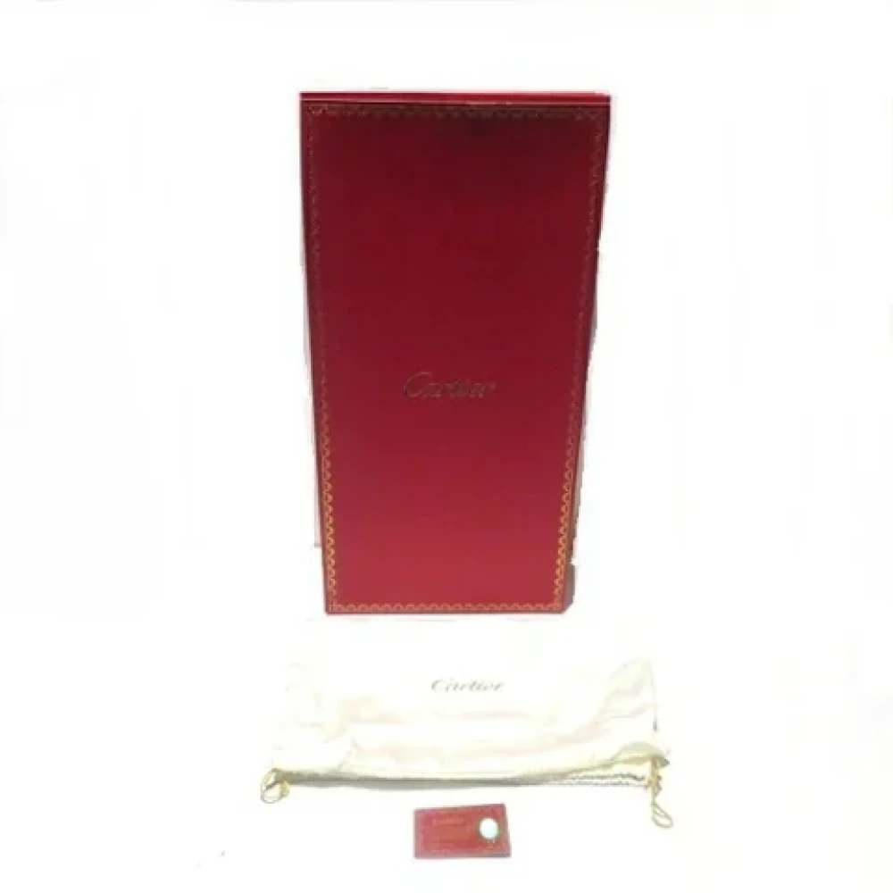 Cartier Vintage Pre-owned Leather shoulder-bags Red Dames